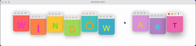 window-art demo